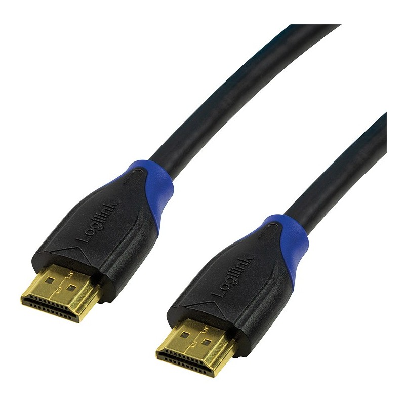 Buy Logilink HDMI Cable Ethernet High Speed 4K2K 60Hz - 2 m, Black in Cyprus, Nicosia, Limassol, Larnaka, Pafos
