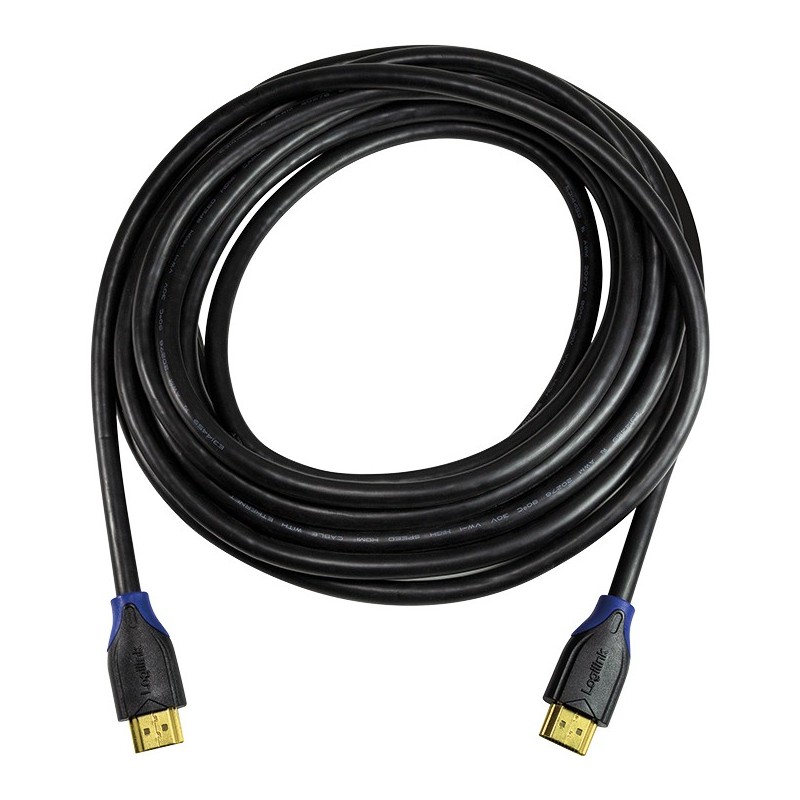 Buy Logilink HDMI Cable Ethernet High Speed 4K2K 60Hz - 2 m, Black in Cyprus, Nicosia, Limassol, Larnaka, Pafos