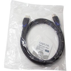 Buy Logilink HDMI Cable Ethernet High Speed 4K2K 60Hz - 2 m, Black in Cyprus, Nicosia, Limassol, Larnaka, Pafos