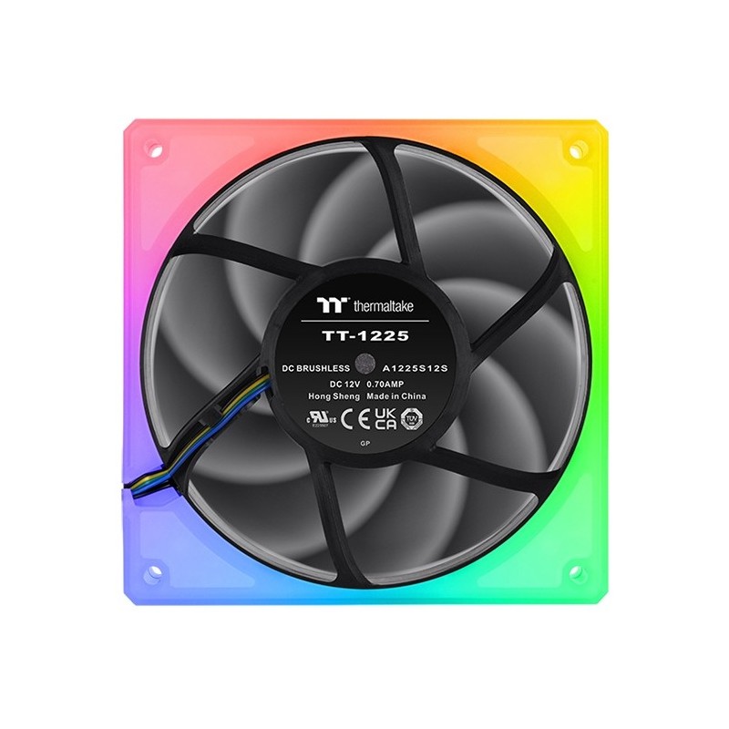 Buy 120mm Thermaltake ToughFan 12 Radiator Fan - ToughFan 12 - PWM 4-Pin, 25mm T... in Cyprus, Nicosia, Limassol, Larnaka, Pafos