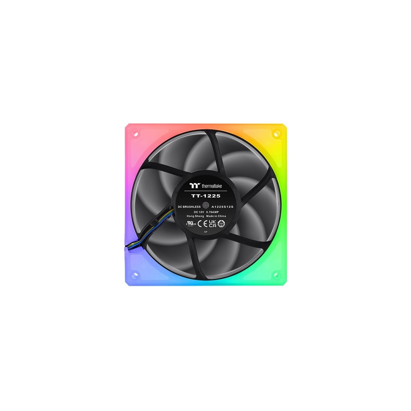120mm Thermaltake ToughFan 12 Radiator Fan - ToughFan 12 - PWM 4-Pin, 25mm Thick, 3-Pack — Buy in Cyprus with Fast Delivery