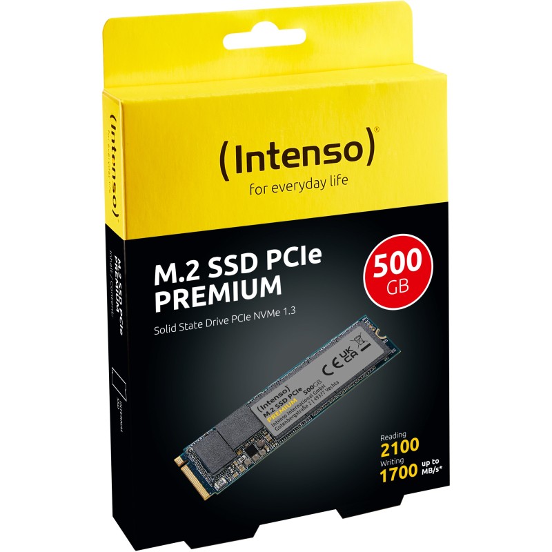 Buy M.2 500GB Intenso Premium NVMe PCIe 3.0 x4 - M.2 2280, Gen3 x4 in Cyprus, Nicosia, Limassol, Larnaka, Pafos