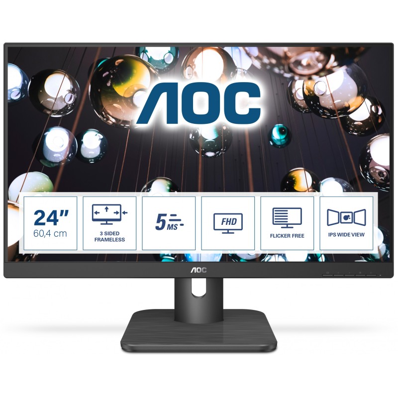 Buy 23.8'' IPS Full HD Monitor - 24E1Q - Flat, 60.5 cm, 1920x1080, 5ms, HDMI/VGA... in Cyprus, Nicosia, Limassol, Larnaka, Pafos