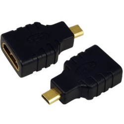 Logilink HDMI Adapter HDMI to Micro HDMI - Compact, Plug-and-Play — Buy in Cyprus with Fast Delivery