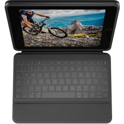 Buy Logitech Rugged Folio Keyboard Case for iPad 7th-9th Gen - Black, German QWERTZ in Cyprus, Nicosia, Limassol, Larnaka, Pafos