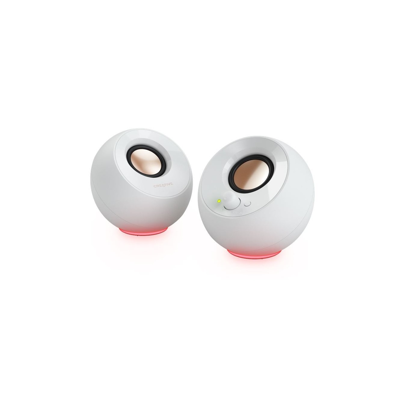 Creative Pebble SE RGB Stereo - Pebble SE RGB - White, RGB lighting — Buy in Cyprus with Fast Delivery