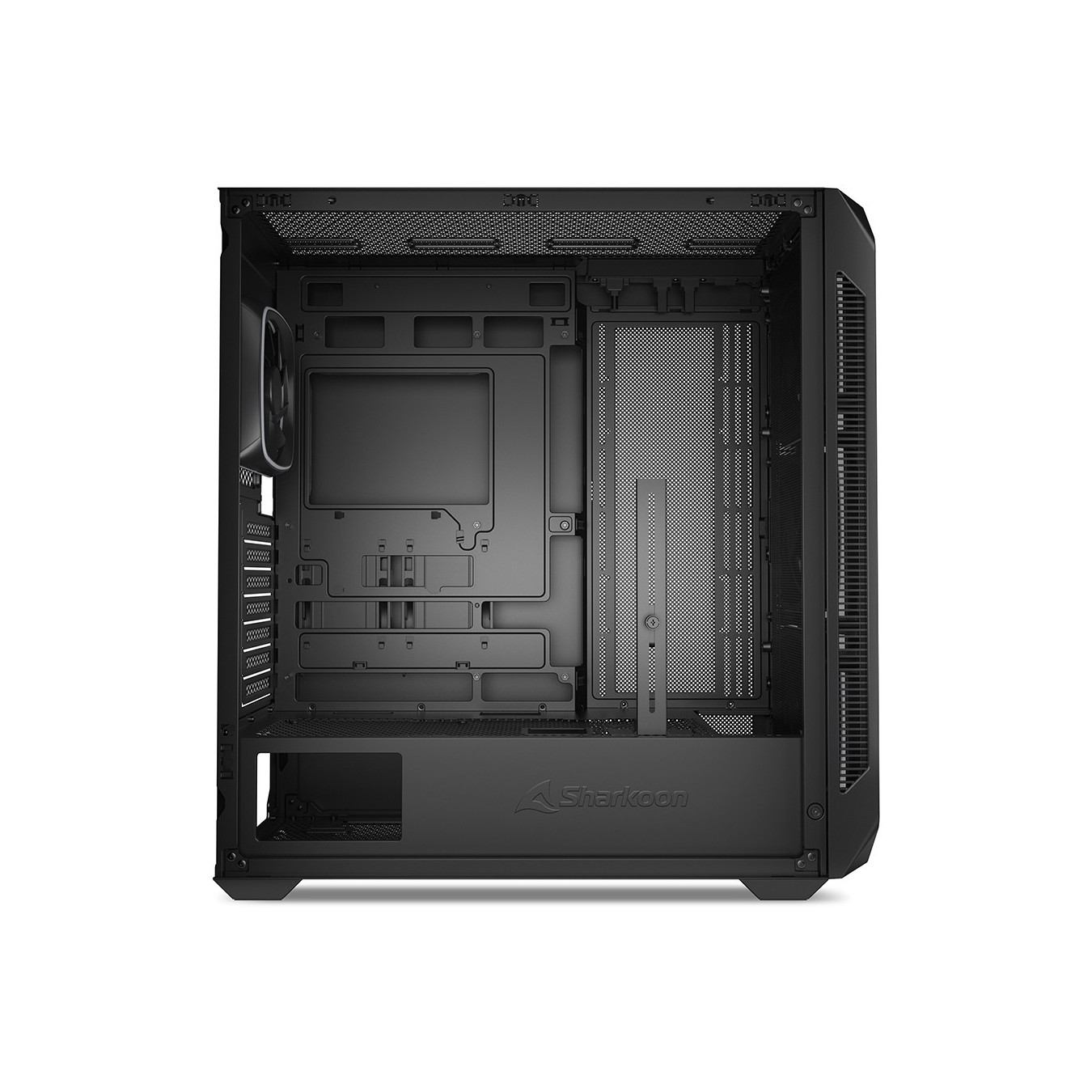 Sharkoon AK5G RGB ATX Case - AK5G - Black, Glass Panel — Buy in Cyprus with Fast Delivery