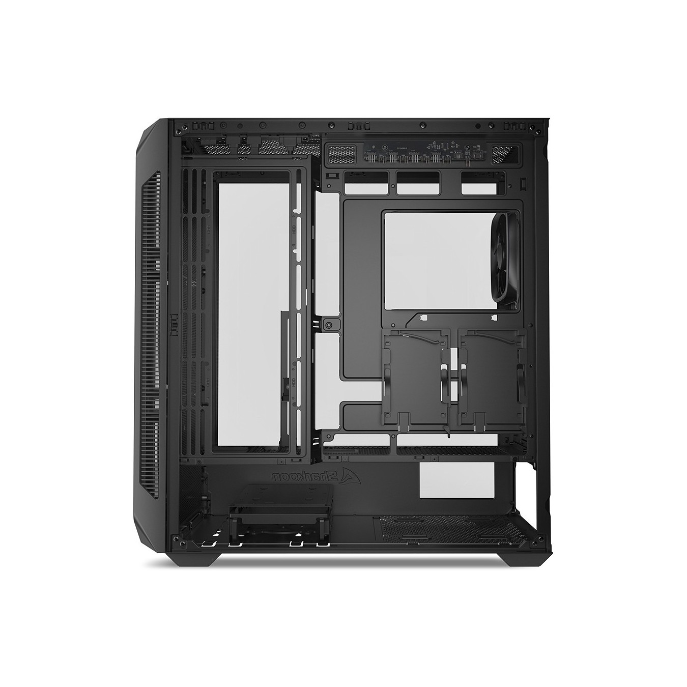 Sharkoon AK5G RGB ATX Case - AK5G - Black, Glass Panel — Buy in Cyprus with Fast Delivery