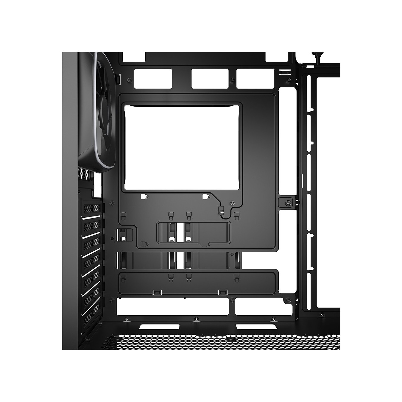 Sharkoon AK5G RGB ATX Case - AK5G - Black, Glass Panel — Buy in Cyprus with Fast Delivery