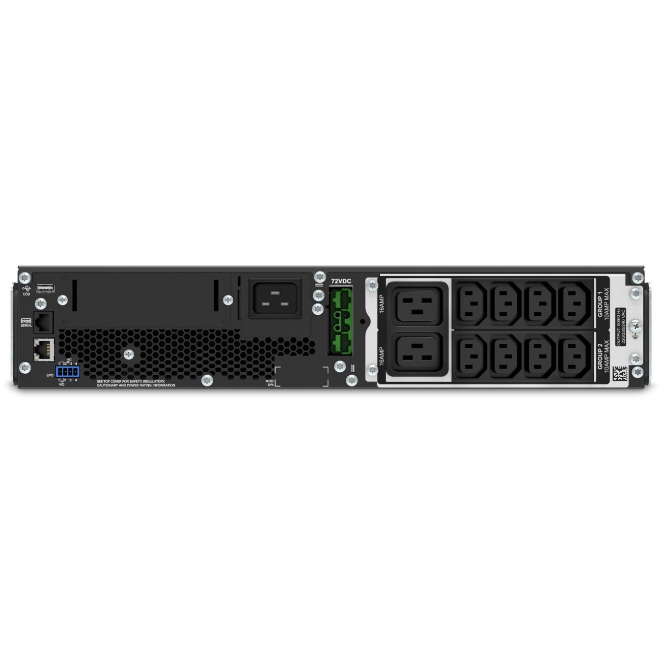 APC Smart-UPS SRT2200RMXLI - SRT2200RMXLI - 2U Rack-Mount Online UPS (1980W/2200VA) — Buy in Cyprus with Fast Delivery