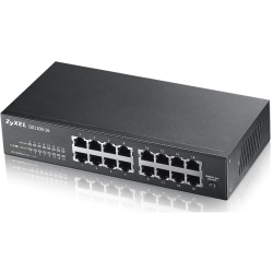 Buy 16P Zyxel GS1100-16 V3 RM - GS1100-16 V3 RM - 16-port Gigabit rack-mount switch in Cyprus, Nicosia, Limassol, Larnaka, Pafos