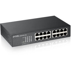 Buy 16P Zyxel GS1100-16 V3 RM - GS1100-16 V3 RM - 16-port Gigabit rack-mount switch in Cyprus, Nicosia, Limassol, Larnaka, Pafos