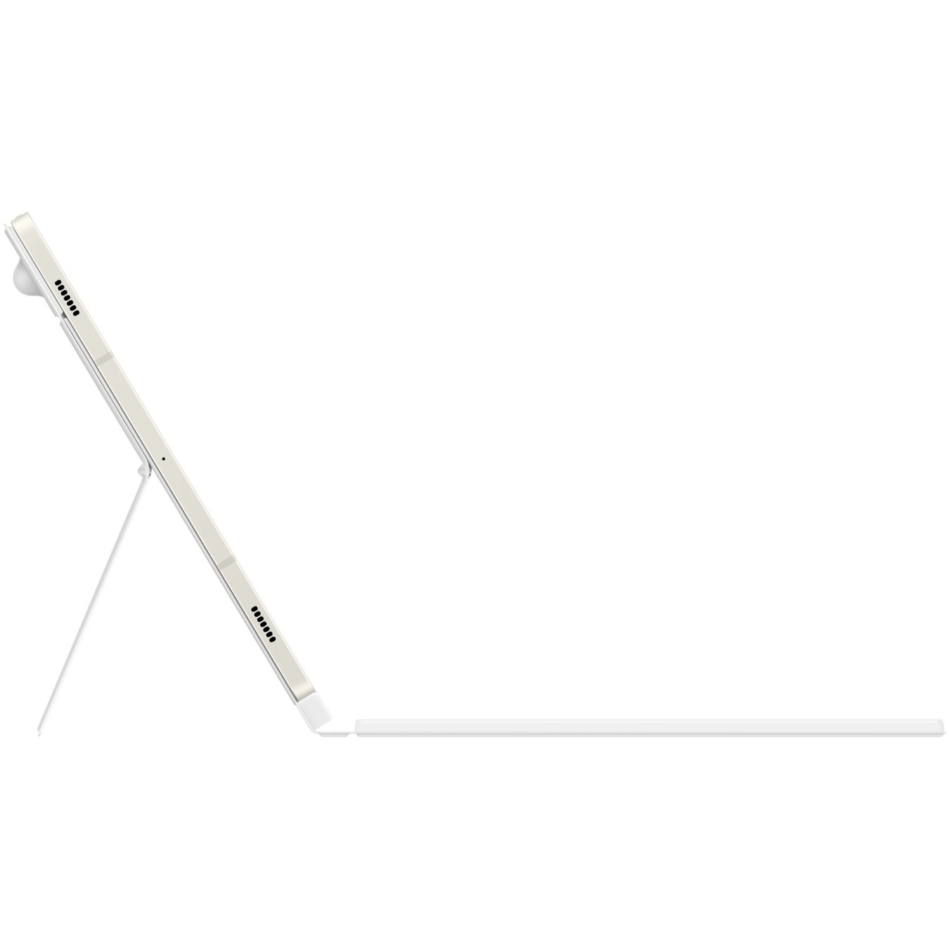 Samsung Book Cover Keyboard for Galaxy Tab S9 FE - White — Buy in Cyprus with Fast Delivery