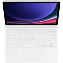 Samsung Book Cover Keyboard for Galaxy Tab S9 FE - White — Buy in Cyprus with Fast Delivery
