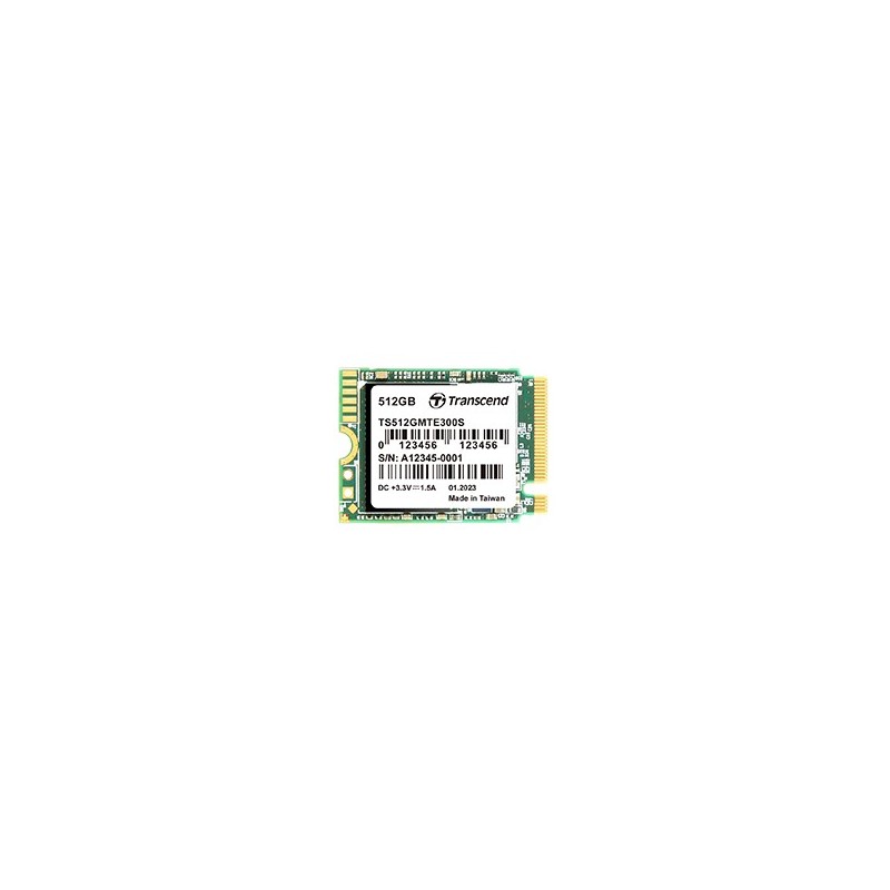 Buy Transcend 512GB M.2 2230 NVMe PCIe Gen3x4 SSD - 3D TLC, DRAM-Less in Cyprus, Nicosia, Limassol, Larnaka, Pafos