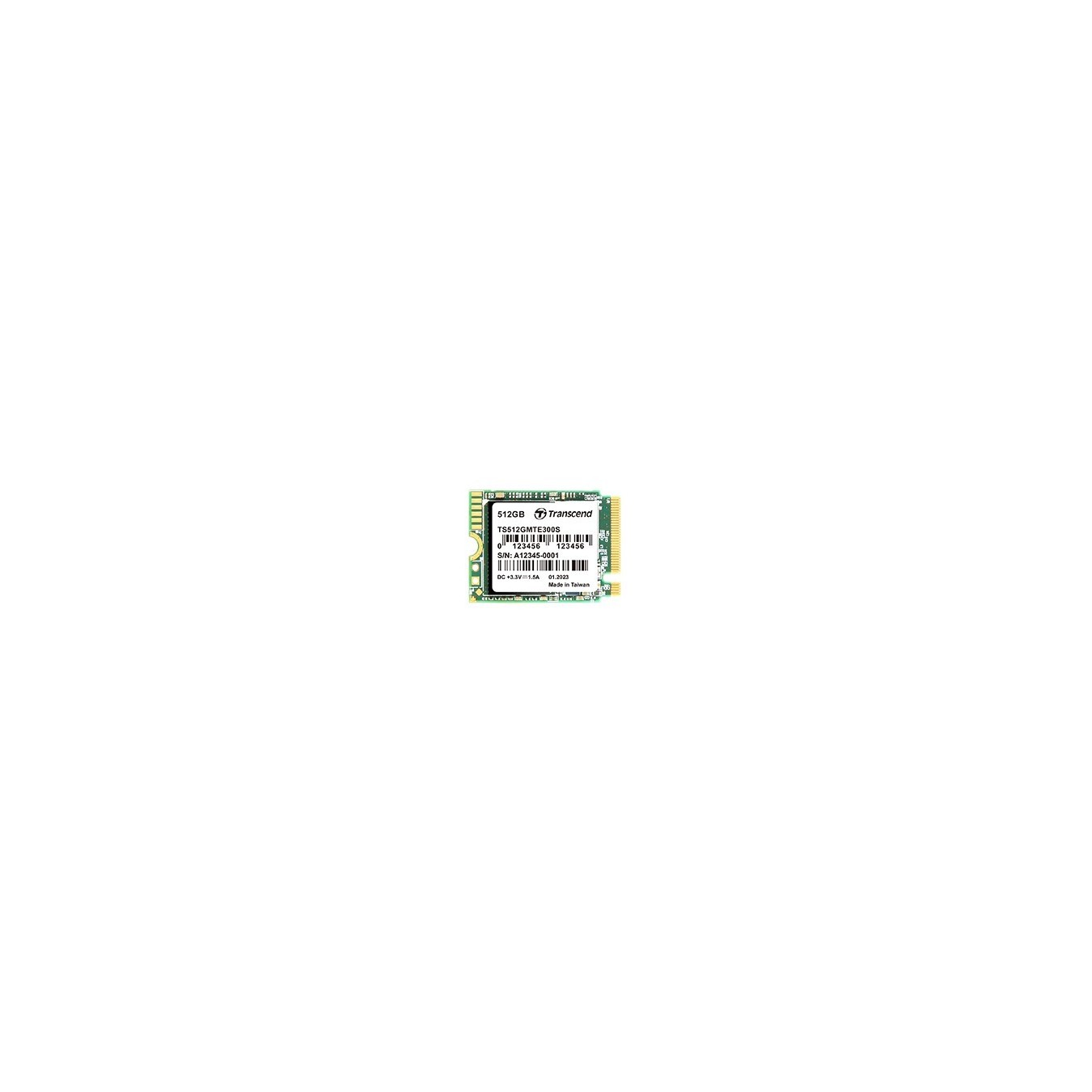 Transcend 512GB M.2 2230 NVMe PCIe Gen3x4 SSD - 3D TLC, DRAM-Less — Buy in Cyprus with Fast Delivery