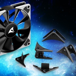 Buy Sharkoon SilentStorm BW120 PWM Fan - BW120 - 120 mm, 4-pin PWM, Case Fan in Cyprus, Nicosia, Limassol, Larnaka, Pafos
