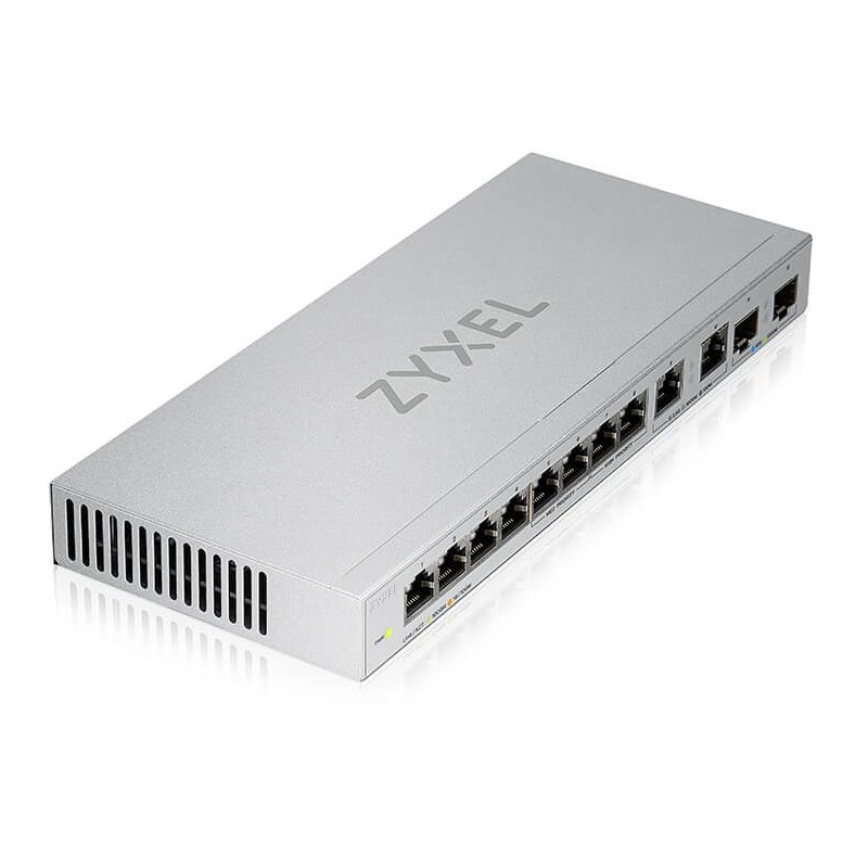 Buy 10+2P Zyxel XGS1010-12 V2 - XGS1010-12 V2 - Smart Web-managed, 12-Port Gigab... in Cyprus, Nicosia, Limassol, Larnaka, Pafos