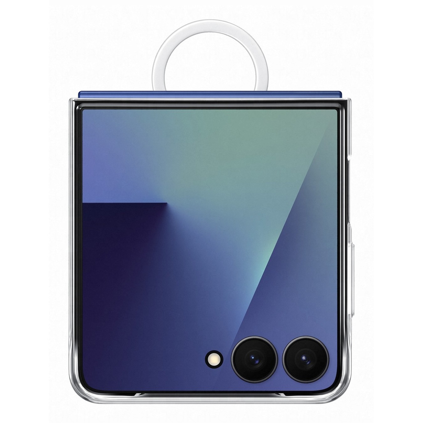 Samsung Ring Case for Galaxy Flip7 - Clear — Buy in Cyprus with Fast Delivery