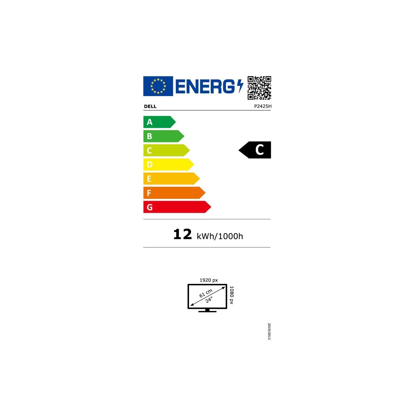 Dell P2425H 23.8in IPS FHD Monitor - 100Hz 5ms HDMI/DP/USB-C - Black/Silver (Boxed) — Buy in Cyprus with Fast Delivery