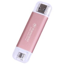 TRANSCEND ESD310P External SSD - ESD310P - Pink, 512GB, USB-C, 10Gbps — Buy in Cyprus with Fast Delivery