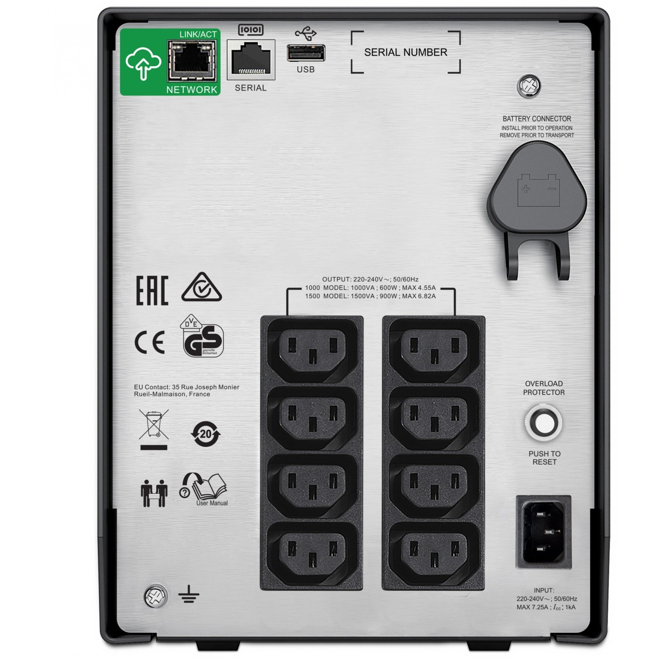 APC Smart-UPS SMC1500iC 1500VA 900W Tower UPS | Armenius Store