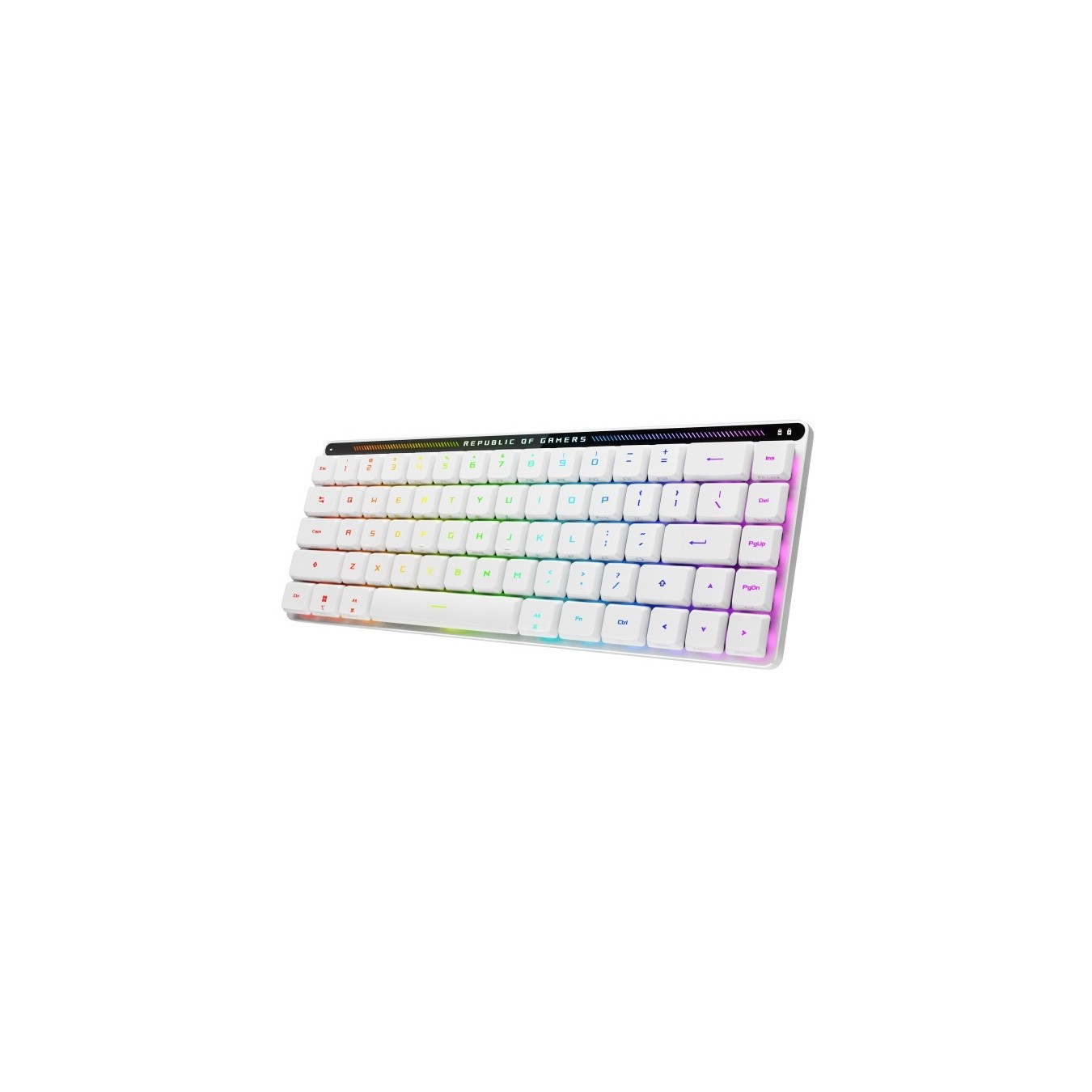 Asus ROG Falchion RX Low Profile Keyboard - 65% Form Factor - Low-Profile Mechanical, Windows Legends