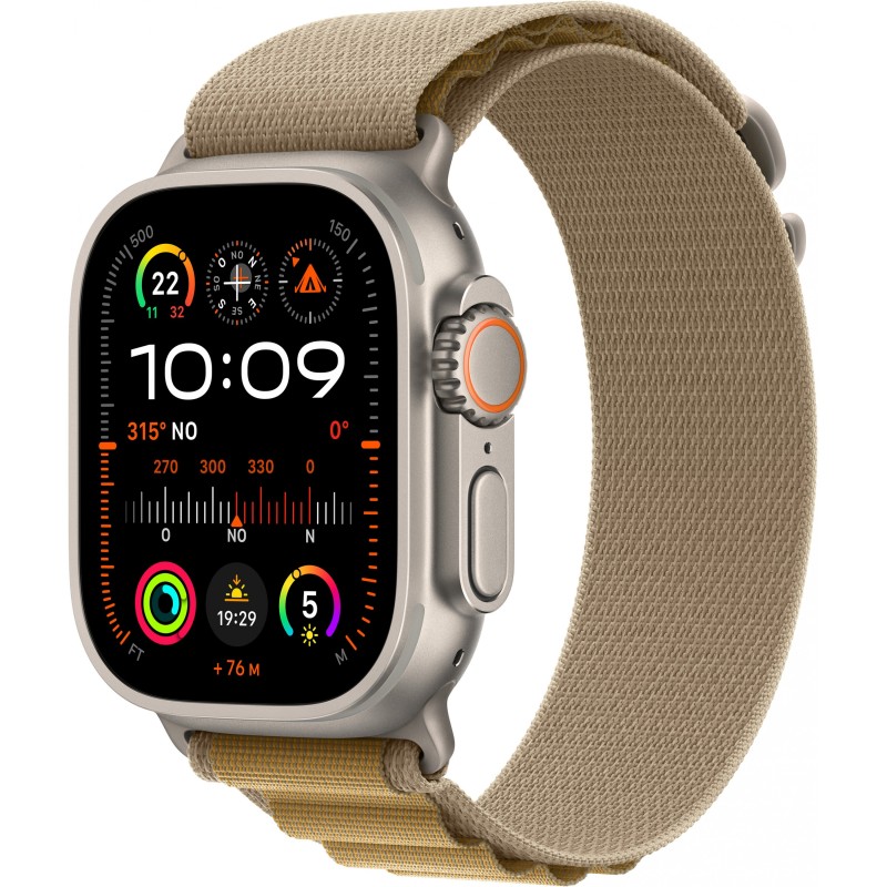 Buy Apple Watch Ultra 2 49mm Titanium Case GPS + Cellular with Tan Alpine Loop -... in Cyprus, Nicosia, Limassol, Larnaka, Pafos