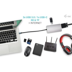 Buy D I-TEC USB-C NANO DOCK HDMI VGA - Compact Dock in Cyprus, Nicosia, Limassol, Larnaka, Pafos