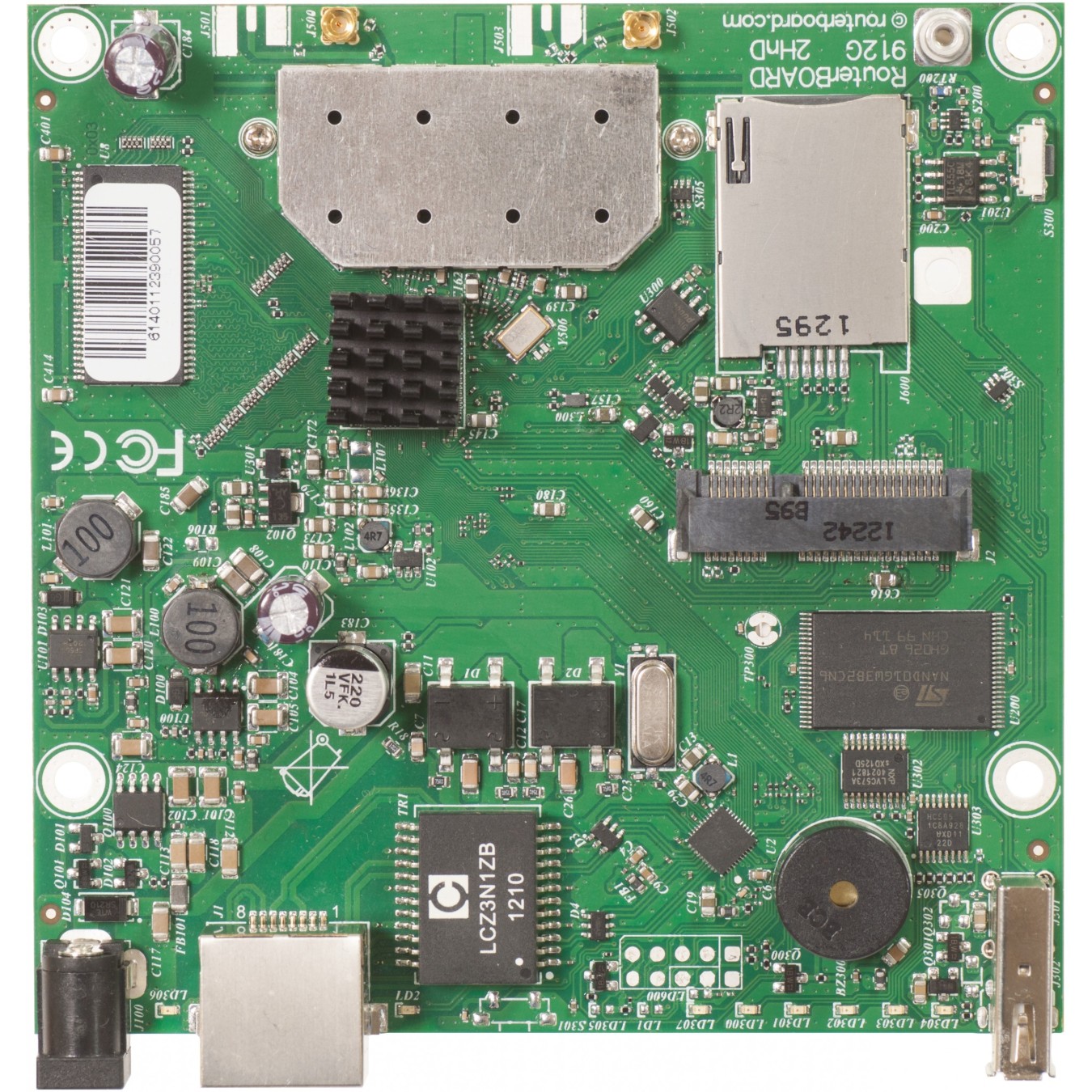 MikroTik RB912UAG-2HPnD - RB912UAG-2HPnD - Wireless Access Point (2x External Antennas, 1x1GbE, Standalone)