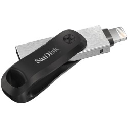 Buy STICK 64GB USB 3.1 SanDisk iXpand Go Apple Lightning - Black/Silver in Cyprus, Nicosia, Limassol, Larnaka, Pafos