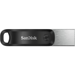 Buy STICK 64GB USB 3.1 SanDisk iXpand Go Apple Lightning - Black/Silver in Cyprus, Nicosia, Limassol, Larnaka, Pafos