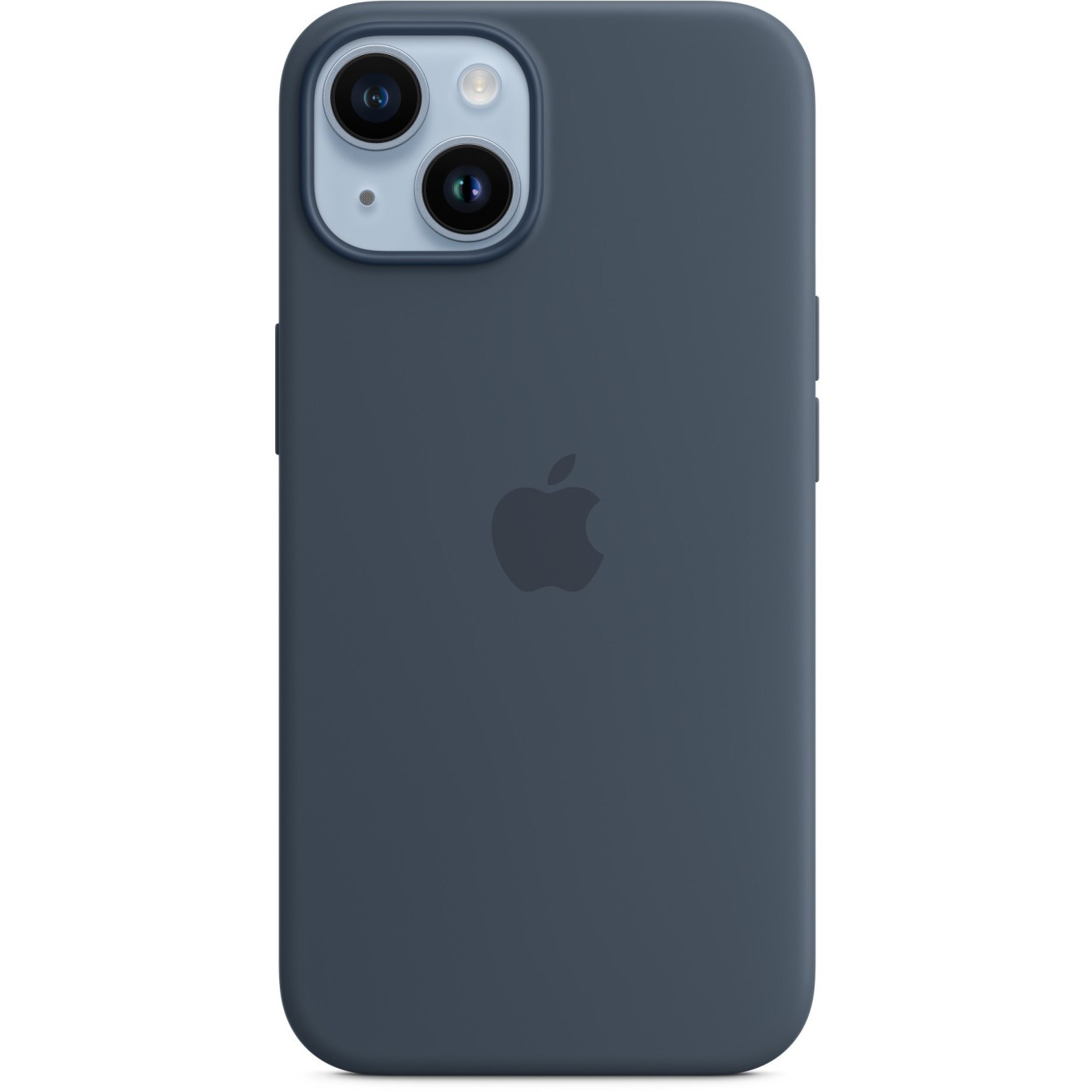 Apple iPhone 14 Silicone Case with MagSafe - Storm Blue — Buy in Cyprus with Fast Delivery