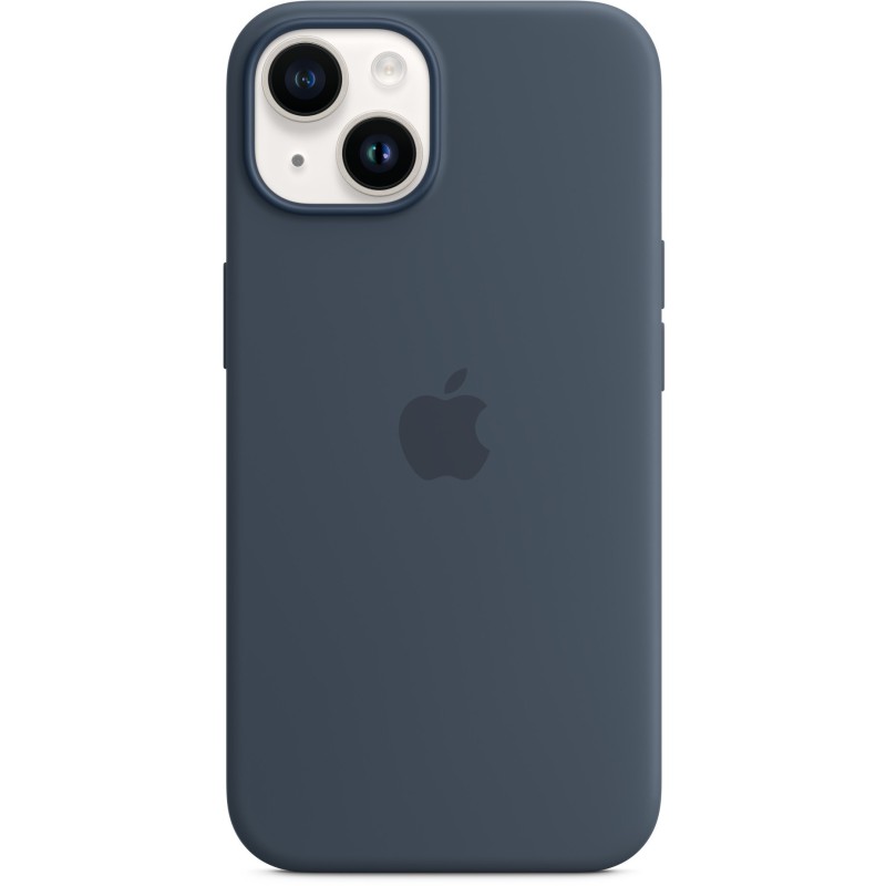 Buy Apple iPhone 14 Silicone Case with MagSafe - Storm Blue in Cyprus, Nicosia, Limassol, Larnaka, Pafos