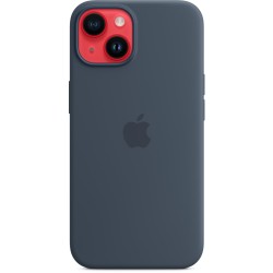 Buy Apple iPhone 14 Silicone Case with MagSafe - Storm Blue in Cyprus, Nicosia, Limassol, Larnaka, Pafos