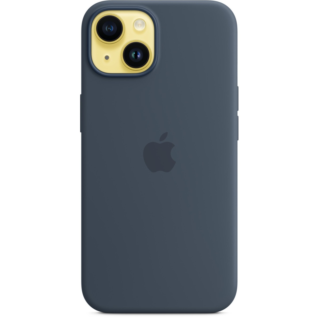 Apple iPhone 14 Silicone Case with MagSafe - Storm Blue — Buy in Cyprus with Fast Delivery