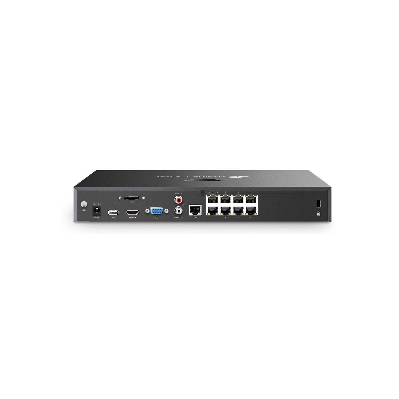 TP-Link Omada IPCam VIGI NVR2008H-8MP-2TB 8 Channel PoE+ - NVR2008H-8MP-2TB - (8-channel PoE+, 2TB storage, HDMI)