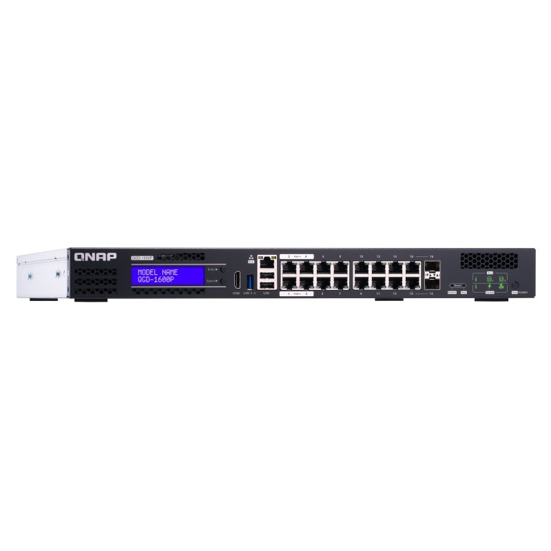 Buy QNAP QGD-1600P-4G PoE Switch - QGD-1600P-4G - 16+4 Ports, PoE, Gigabit, Rack... in Cyprus, Nicosia, Limassol, Larnaka, Pafos