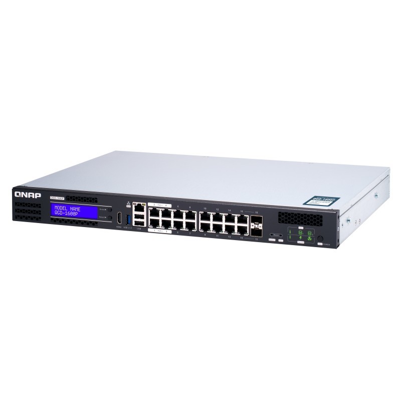 Buy QNAP QGD-1600P-4G PoE Switch - QGD-1600P-4G - 16+4 Ports, PoE, Gigabit, Rack... in Cyprus, Nicosia, Limassol, Larnaka, Pafos