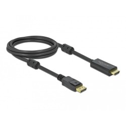 Buy DELOCK Active DisplayPort 1.2 to HDMI Cable 4K 60Hz 2m in Cyprus, Nicosia, Limassol, Larnaka, Pafos