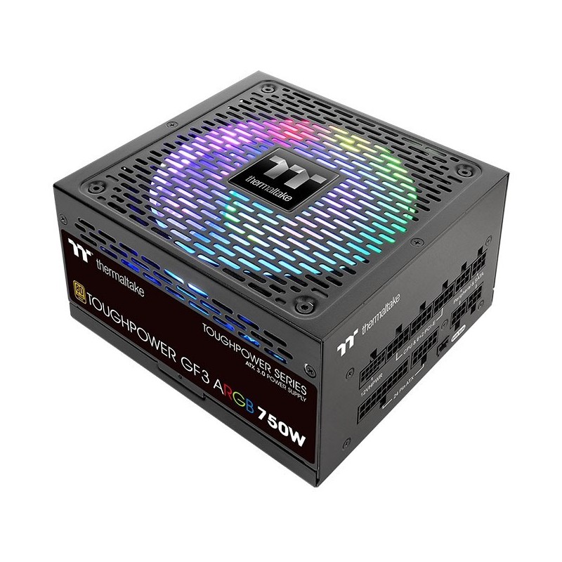 Buy 750W Thermaltake Toughpower GF3 Gold ARGB Gen5 - GF3 - 80+ Gold, ARGB lighting in Cyprus, Nicosia, Limassol, Larnaka, Pafos