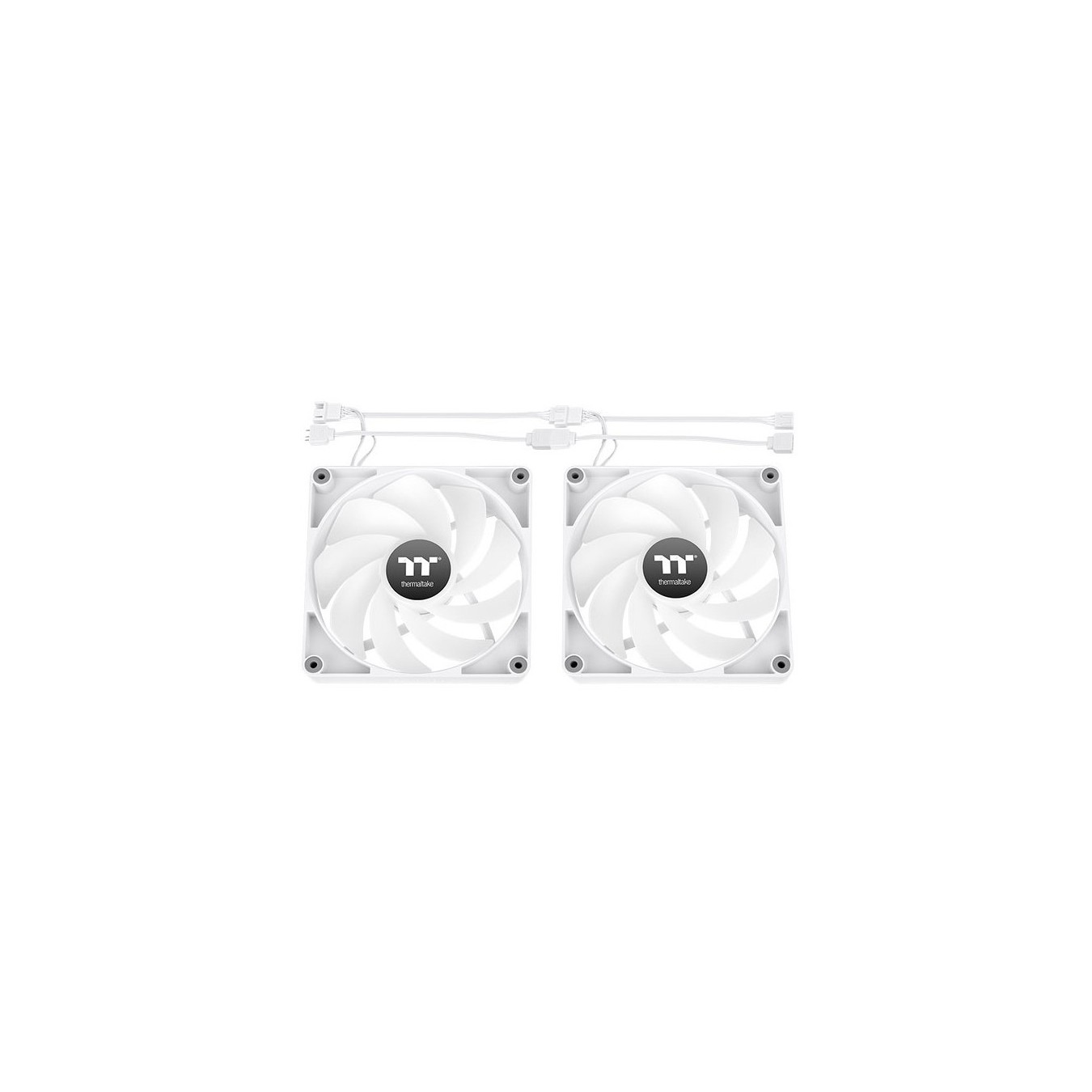 120mm Thermaltake CT120 Reverse ARGB Sync PC Cooling Fan White 2 Pack - CT120 - (White) — Buy in Cyprus with Fast Delivery