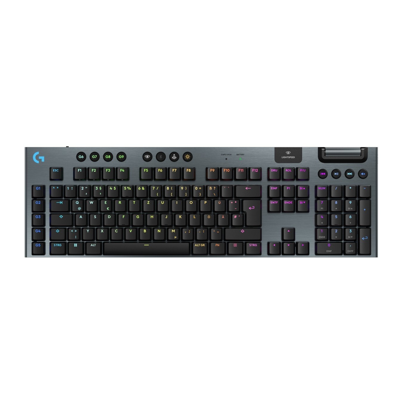 Logitech G915 LIGHTSPEED Wireless Gaming Keyboard - G915 - Black, Per-Key RGB, Tri-Mode — Buy in Cyprus with Fast Delivery
