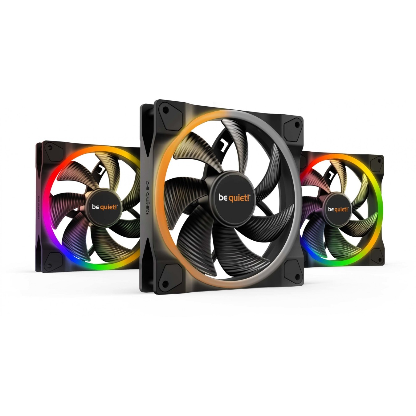 be quiet! LIGHT WINGS 140mm PWM ARGB Triple-Pack — Buy in Cyprus with Fast Delivery