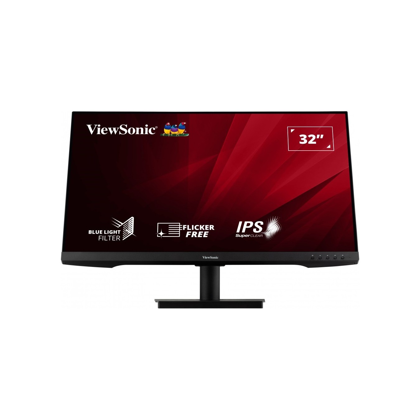 Viewsonic VA3209-2K-MHD - 31.5-inch QHD VA panel, 16:9, HDMI & DisplayPort — Buy in Cyprus with Fast Delivery