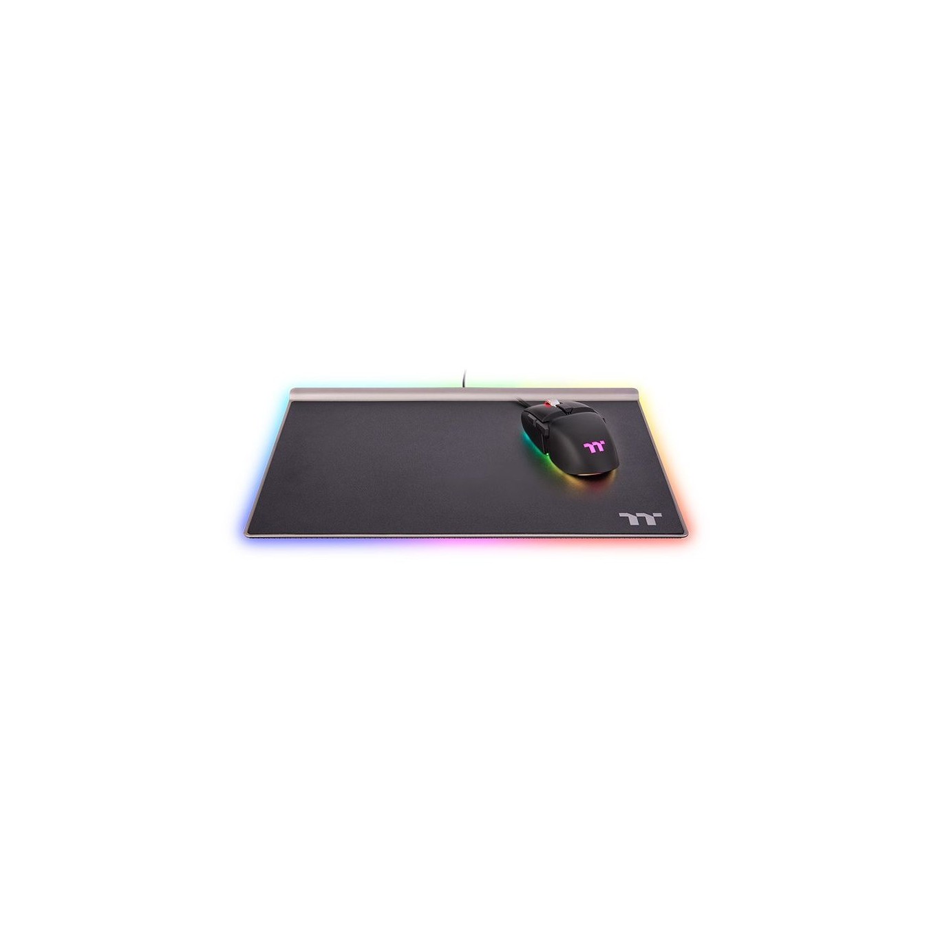 Thermaltake ARGENT MP1 RGB Gaming Mouse Pad - MP1 - ARGB Lighting, Fabric Surface — Buy in Cyprus with Fast Delivery