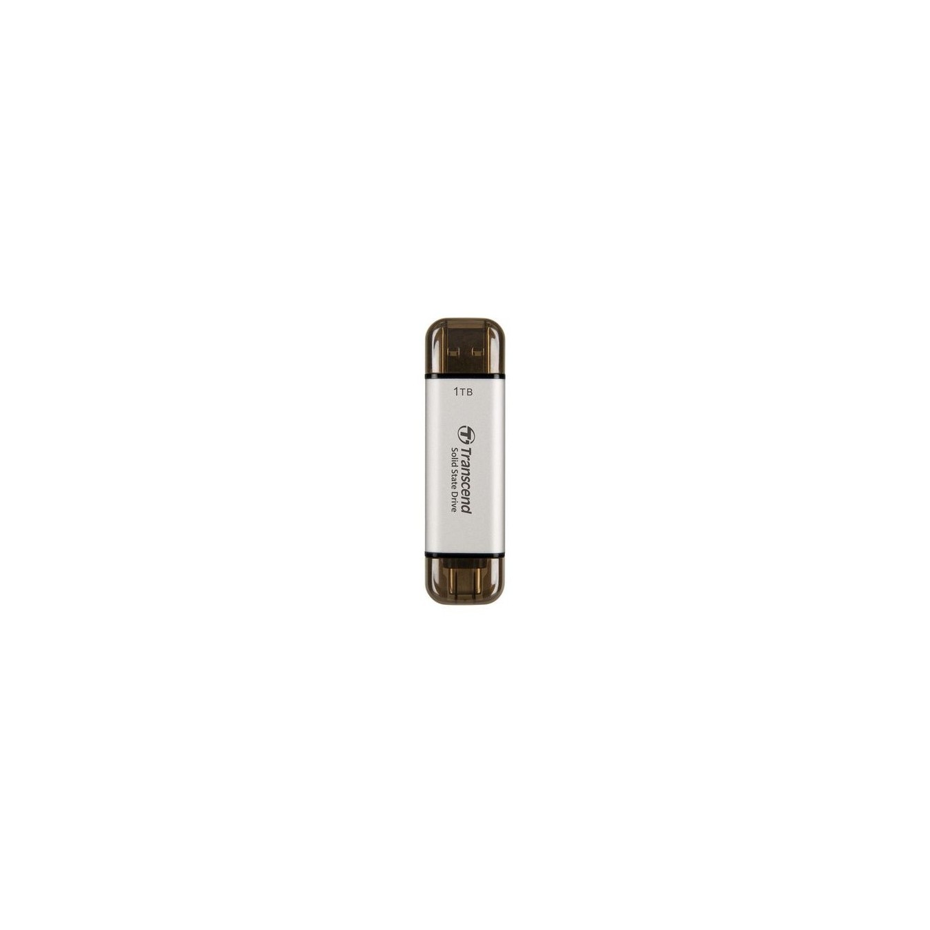 TRANSCEND External SSD - ESD310S - Silver, 1TB, USB 3.2 Gen2 (10Gbps), USB-C — Buy in Cyprus with Fast Delivery