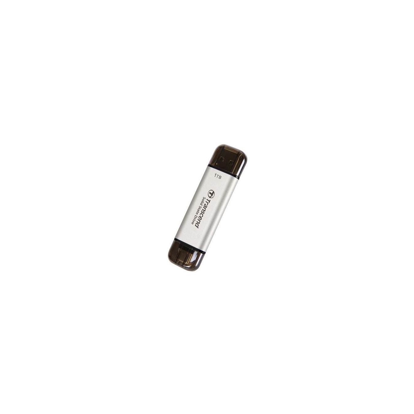 TRANSCEND External SSD - ESD310S - Silver, 1TB, USB 3.2 Gen2 (10Gbps), USB-C — Buy in Cyprus with Fast Delivery