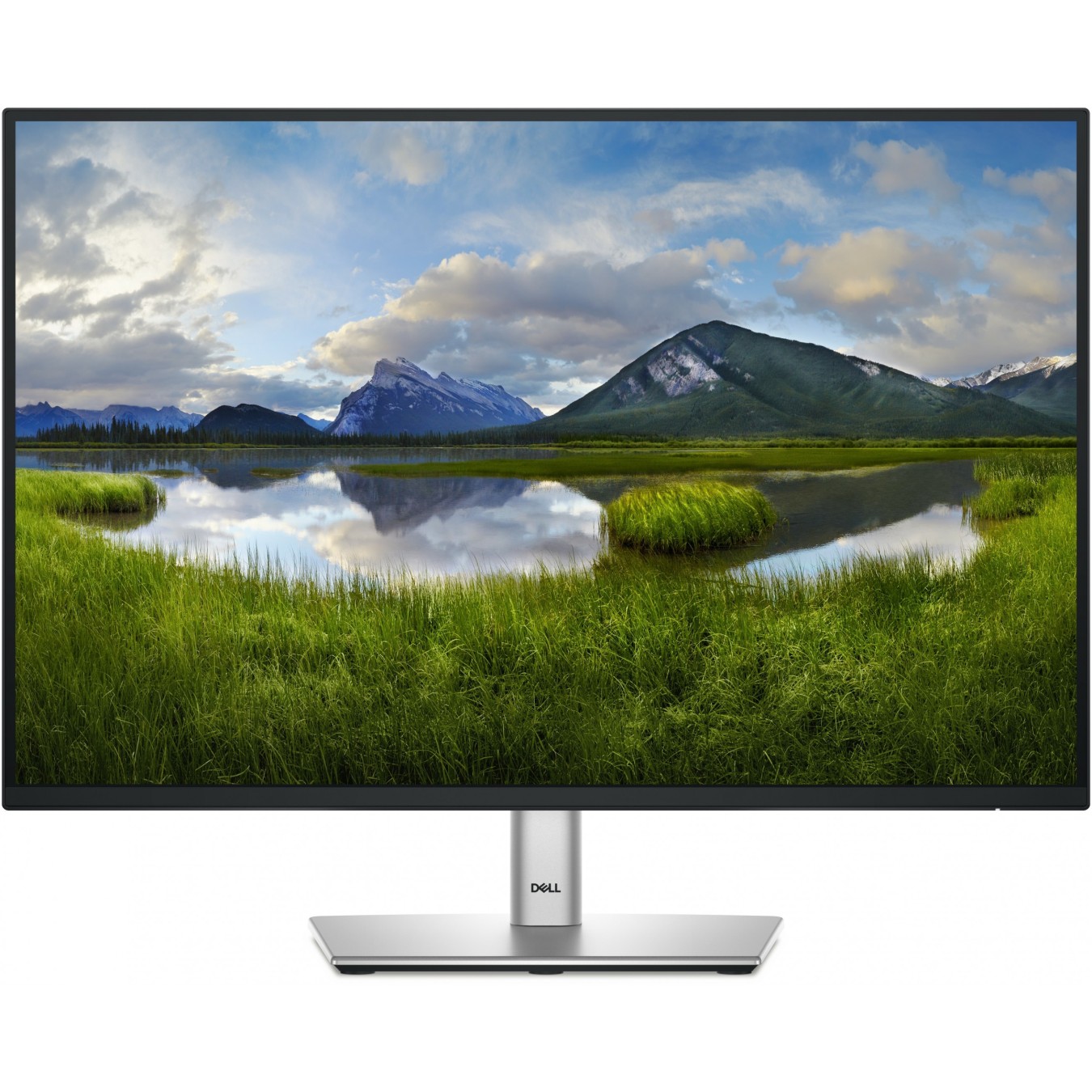 Dell 24-inch IPS Monitor - P2425E - 1920x1200, 16:10, Flat, 100Hz, 5ms, HDMI DP USB-C, Black/Silver