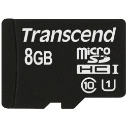 Buy Transcend microSD 8GB SDHC UHS-I - microSD Card with Adapter in Cyprus, Nicosia, Limassol, Larnaka, Pafos